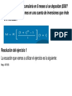 Ahorros mensuales de $500 con 3% de interés