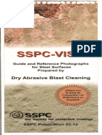 SSPC-VIS 1 Guía Fotográf - DRY ABRASIVE BLAST CLEANING) PDF