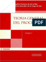 Teoria General Del Proceso Tomo I Ferreyra de de La Rua PDF