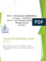 AK14 - 20. PSIK - ABN. Perilaku Sos. Dan Pengaruhnya - PPTX - Dr. Marga PDF