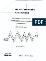 Problemas Resueltos de Circuitos Electricos PDF
