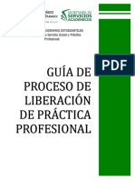 Guia de Proceso de Liberacion de Practica Profesional