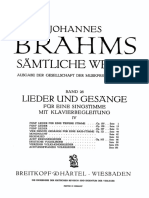 Johannes Brahms - Band 26 Lieder Und Gesänge