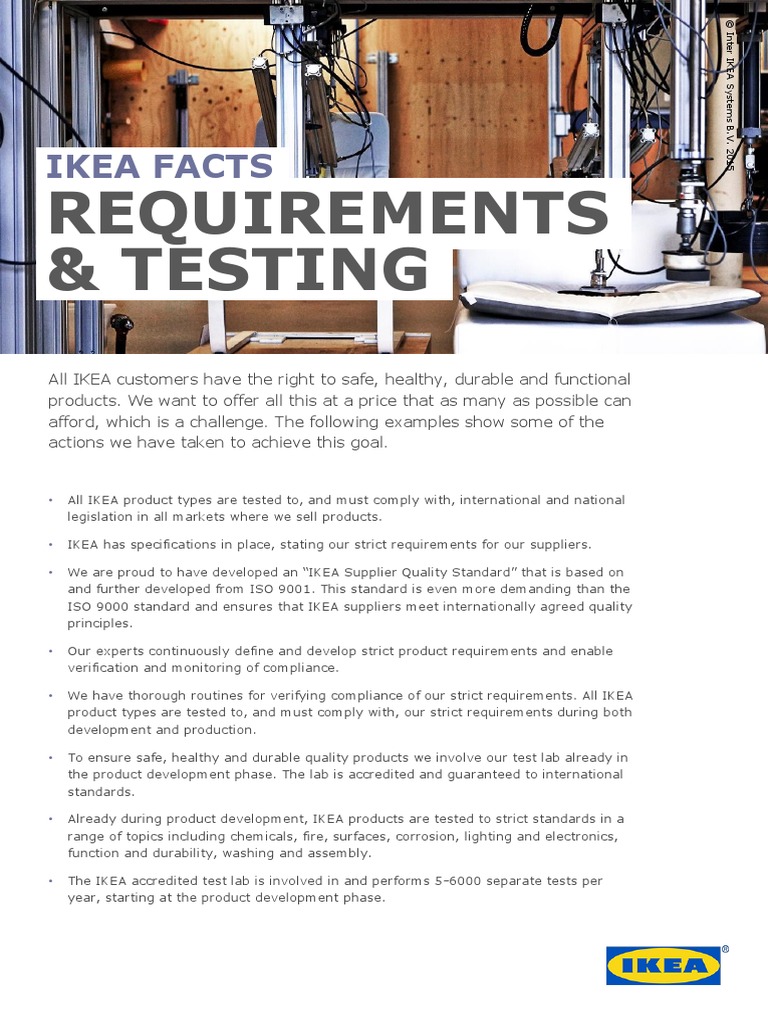 Requirements & Testing PDF Iso 9000 Business