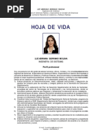 Currículum Vitae Luz Adriana Serrano Molina Octubre 2021