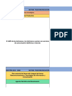 Grupo 10 - Sector Telecomunicaciones