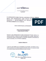 Carta Buena Conducta PDF