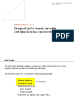 Shaft Design Sections 7-1 to 7-3