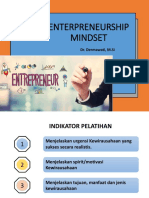 Enterpreneurship Mindset