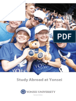 Study Abroad at Prestigious Yonsei University in Seoul, Korea