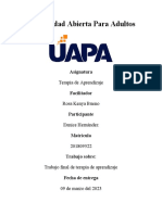 Trabajo Final de Terapia de Aprendizaje