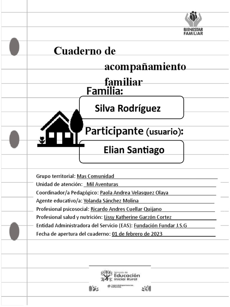 Cuaderno de Acompañamiento Familiar EIR | PDF | Parto | El embarazo