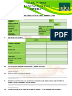 Ficha psicopedagógica estudiante IEPS