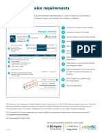 Heat Pump Sample Invoice