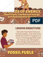 Fossil Fuels, Geothermal & Hydroelectric Energy Sources Explained