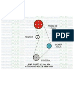 Banda Distribucion FIAT PUNTO 1.2 L