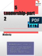 MGMT 1.5 - Level 5 Leadership Part 2