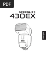 Manual Canon 430ex-Pt