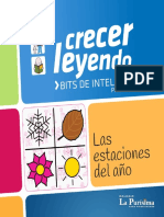 Crecer Leyendo Bits de Información 05 Las Estaciones Del Año Pictogramas