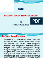 Ilmu Ekonomi