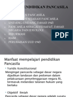 PANCASILA DAN SEJARAH PERJUANGAN BANGSA