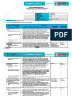 4 - Primera Unidad Didáctica - Curriculo Nacional - 4°