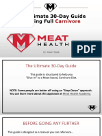 The Ultimate 30 Day Guide To Going Full Carnivore PDF