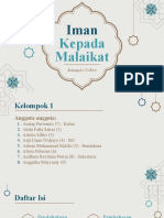 Iman Kepada Malaikat Kelompok 1