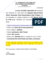 Syba Bcom IV Reg March Apr-23 HT Notice PDF