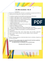 LISTA DE ÚTILES 2023 - 5to. Grado PDF