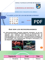 SEMANA Nro. 02 (CLASIFICACIÓN DE LOS MICROORGANISMOS)