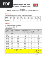 Mumbai Educational Trust: MET Institute of Computer Science