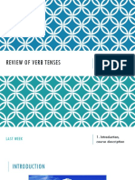 Review of Verb Tenses A PDF