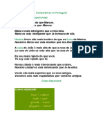 Comparativos en Portugués PDF