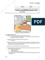 Proteins Seminar Notes