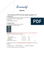 The Procedure of SMT-120 Lower System Upgrade-V1.0