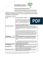 A General Way To Structure Clinical Notes Entries