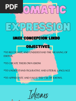 Idiomatic expression