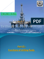 Drilling Fluid Functions and Composition