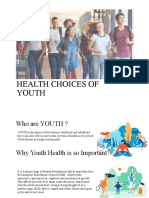 Health Choices of Youth