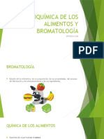 Bioquímica de Los Alimentos y Bromatología