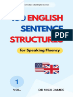 100 English Sentence Structures for Speaking Fluency -www.luckyielts.com-