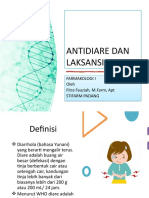 Farmakologi Obat Anti Diare Dan Laksansia