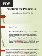 SENATOR Bong Revilla PDF