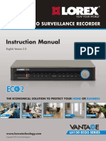 Instruction Manual: Digital Video Surveillance Recorder