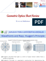 Lecture 3 Geometric Optics PDF