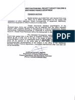 Tender Notice: Government of Khyber Pakhtunkhwa, Project Capacity Building&