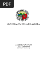 Model Barangay Citizen Charter | PDF | Identity Document | Receipt
