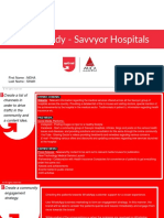 MICA - DM - Savvyor Hospitals - CASESTUDY - NEHA - SHAH PDF