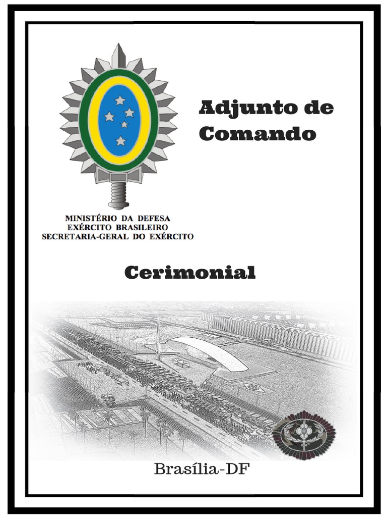 16 Cerimonial Adj Cmdo PDF | PDF | Tenente | Exército